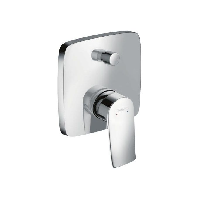 Hansgrohe Metris 31454 Parte Est. Miscelat. Vasca-Doccia Con Deviatore Cromo