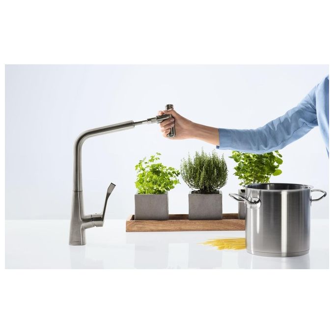 Hansgrohe Metris Select 14884 Miscelatore Lavello Cromo