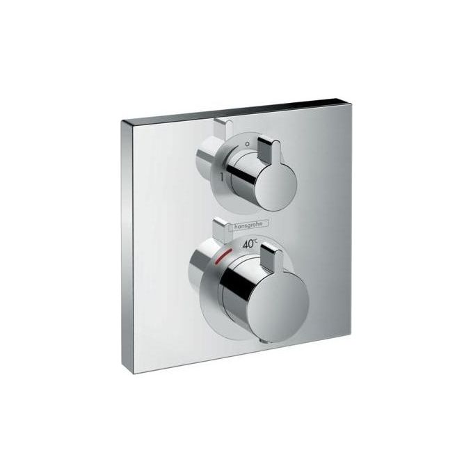 Hansgrohe Ecostat Square 15712 Parte Esterna Miscelatore Termostatico