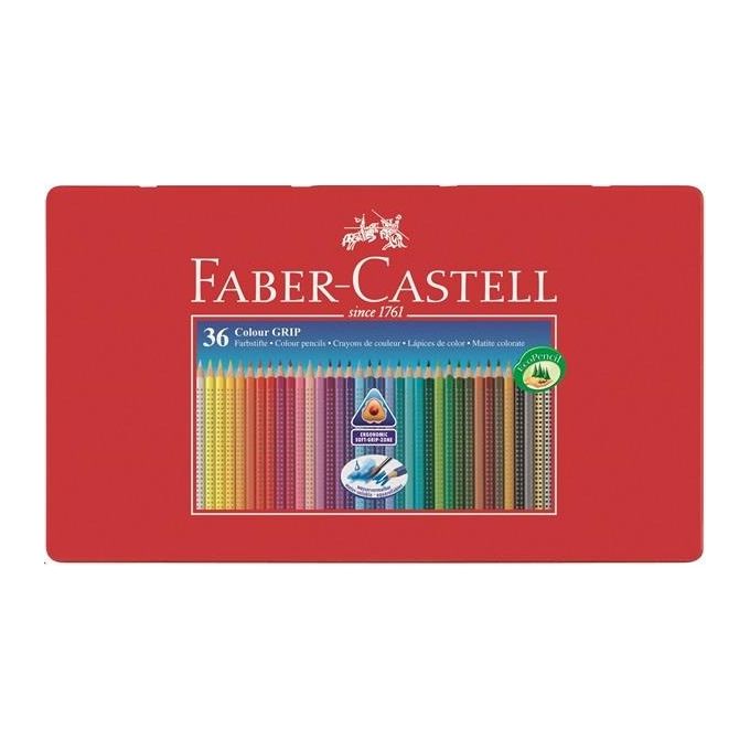 Faber Castell Cf36 astuccio Metallo Colour grip