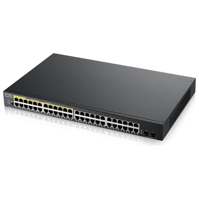 Zyxel GS1900-48HPv2 Switch Gestito L2 Gigabit Ethernet 10-100-1000 Supporto Power Over Ethernet Nero