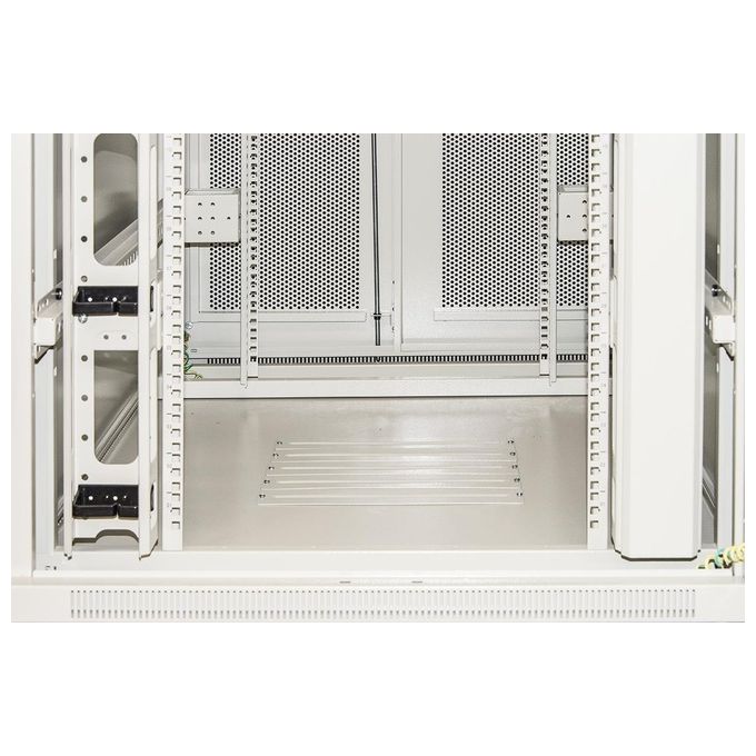 Link Armadio rack 19 42u (a)2055, (l)800, (p)1000 porta traforata colore grigio