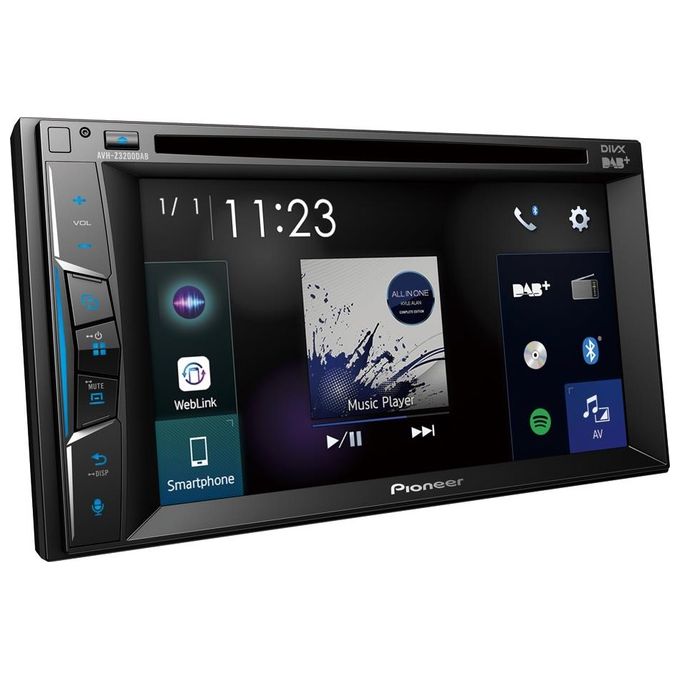 Pioneer AVH-Z3200DAB Ricevitore Multimediale per Auto Nero Bluetooth