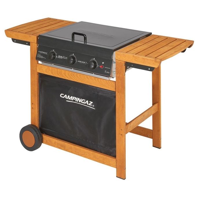 Campingaz Barbecue a Gas Adelaide 3 Woody Dual Gas 3 Bruciatori Potenza di 14 kW
