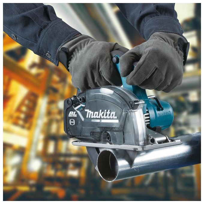 Makita Dcs553Rtj Sega Circolare Per Metallo 18V 150 Mm Bl