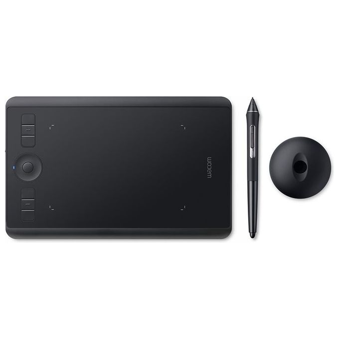 Wacom Intuos Pro (S) Tavoletta Grafica 5080 lpi 160x100mm USB-Bluetooth Nero