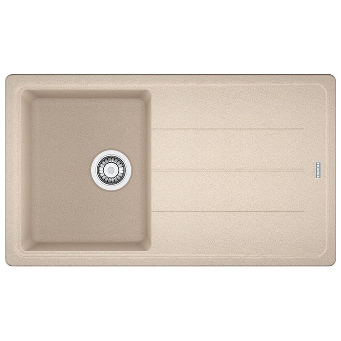 Franke Boston BFG 611-86 Lavello Fragranite da incasso Gocciolatoio Reversibile 1 Vasca Avena 86x50cm 114.0370.206