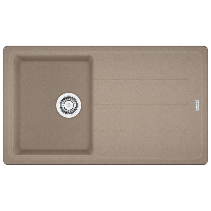 Franke Lavello Granite BFG 611-86 3 1-2 WWK REV WOF OYSTER 1 Vasca + Scolapiatti 86 cm Reversibile 114.0490.335