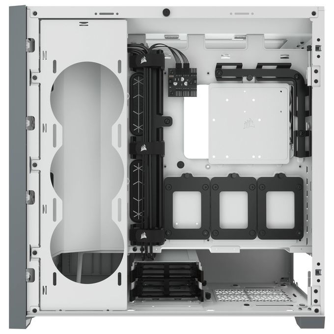 Corsair 5000D AirFlow Middle Tower Vetro Temperato No Power minITX-mATX-ATX Bianco