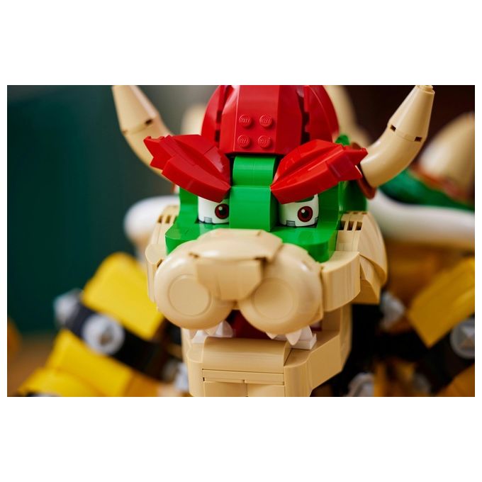 LEGO Super Mario 71411 Il Potente Bowser, Kit di Costruzioni per Adulti, Idee Regalo, Personaggio Snodabile 3D da Collezione