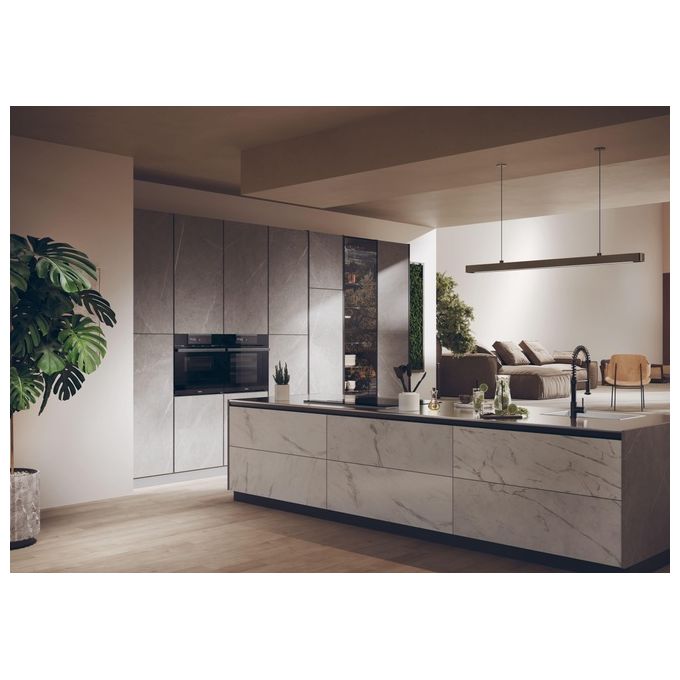 Forno Haier I-Message Steam Series 6 HWO60SM6S9BH - Vapore, Pirolisi, Classe A+