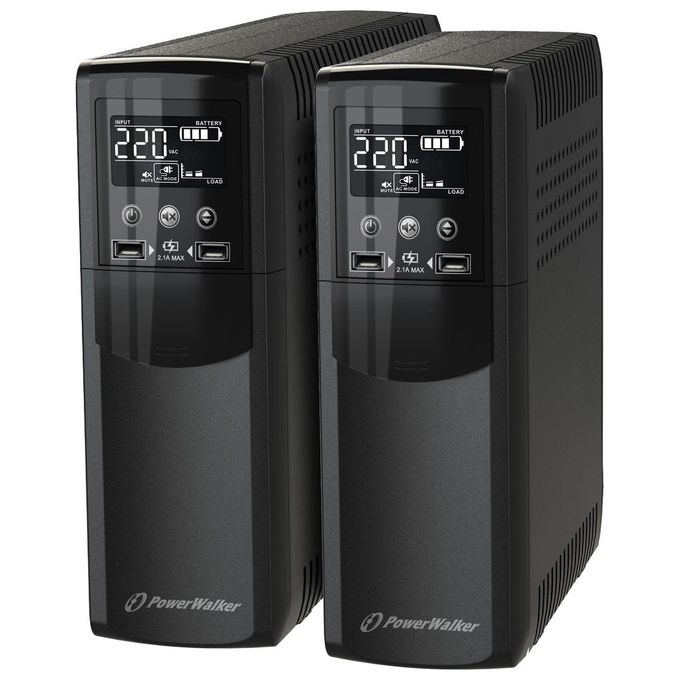 PowerWalker VI 1500 CSW IEC USV Gruppo di Continuita' 1500VA- 900W a Linea Interattiva