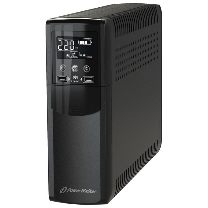 PowerWalker VI 800 CSW IEC Gruppo di Continuita' (UPS) A Linea Interattiva 0.8 kVA 480 W 8 Prese AC