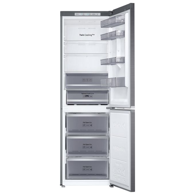 Samsung RB33R8717S9-EF Frigorifero Combinato Kitchen Fit Capacita' 346 Litri Classe energetica E No Frost Twin Cooling Plus Space Max 192,7 cm Silver