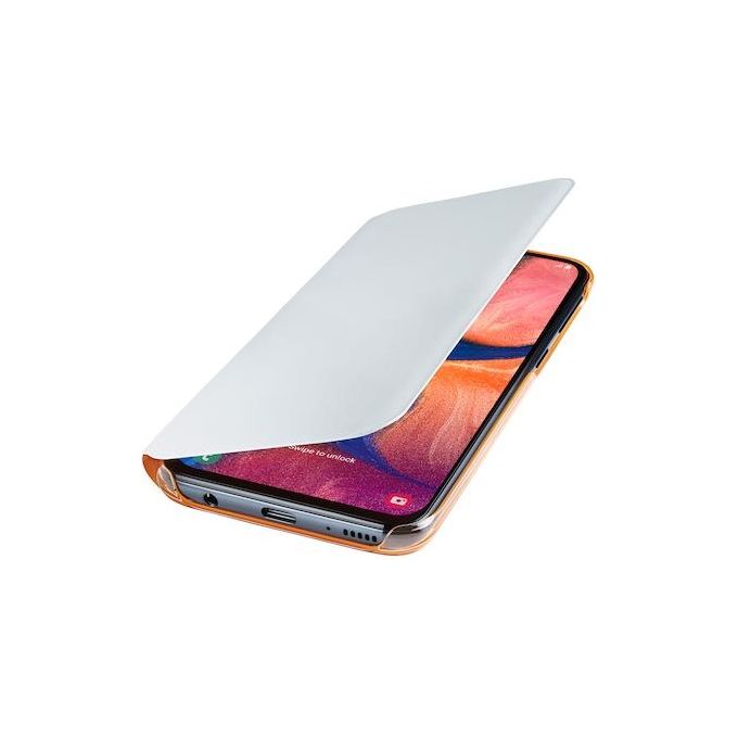 Samsung Wallet Cover White Galaxy a20e