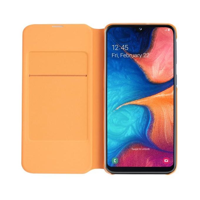 Samsung Wallet Cover White Galaxy a20e