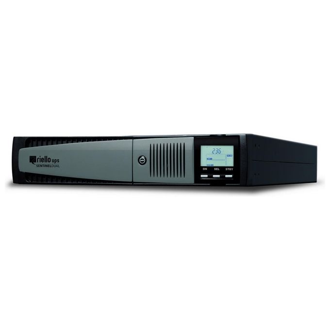 Riello Ups Sentinel Dual 3000 3000VA-2700W Tower-Rack Online Doppia Conversione Autonomia 10 Minuti