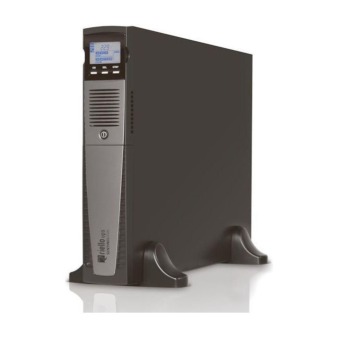 Riello Ups Sentinel Dual 3000 3000VA-2700W Tower-Rack Online Doppia Conversione Autonomia 10 Minuti