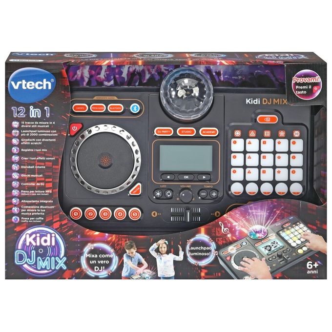 V-tech Giocattoli e Prima Infanzia Kidi Dj Mix Strumento Musicale Interattivo per Neonati e Bambini