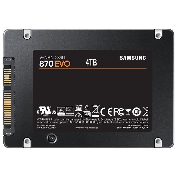 Samsung 870 EVO Solid State Drive 4Tb Basic 2.5