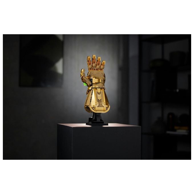 LEGO Super Heroes Marvel 76191 Guanto dell'Infinito di Thanos, Modello da Costruzione Avengers da Collezione, Set per Adulti