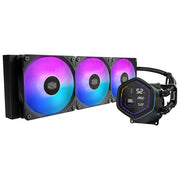 Cooler Master MLX-D36M-A18PA-RD MasterLiquid Core Nex Digital Kit di raffreddamento a liquido 3 ventole 120mm Display LED ARGB colore Nero