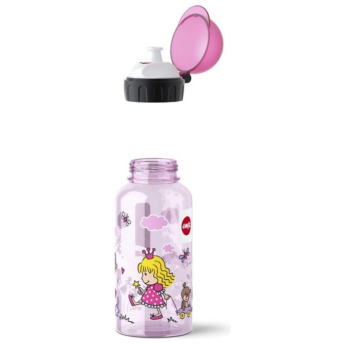 Emsa Kids Set Borraccia 0,4 Litri con Scatola Merenda Princess