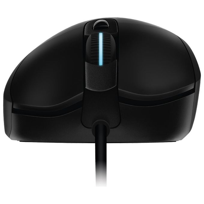 Logitech G403 HERO 16K, mouse gaming, LIGHTSYNC RGB, leggero 87 g + 10 g opzionale, cavo intrecciato, 16.000 DPI