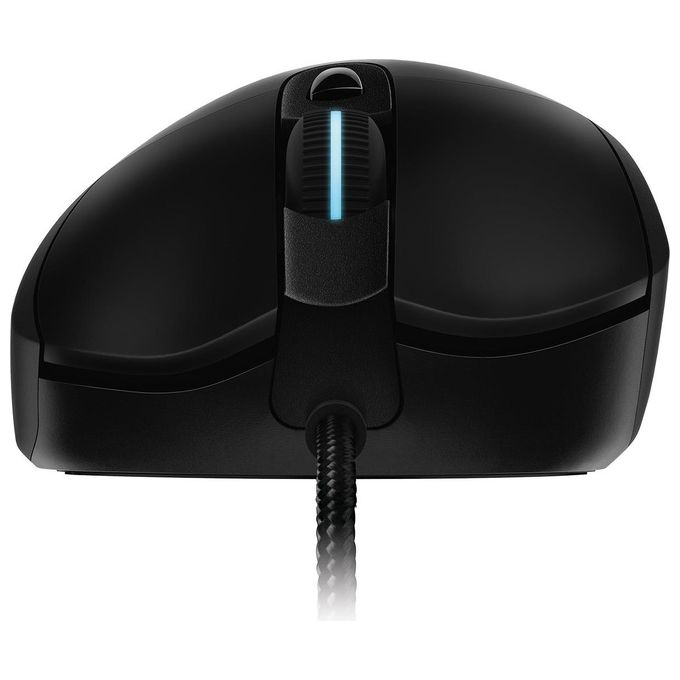 Logitech G403 HERO 16K, mouse gaming, LIGHTSYNC RGB, leggero 87 g + 10 g opzionale, cavo intrecciato, 16.000 DPI