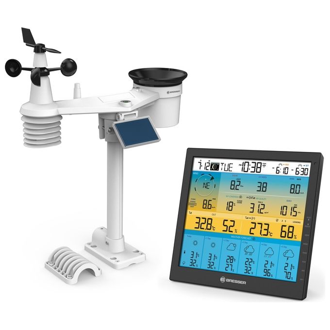 Bresser Stazione Meteo 7-in-1 Solar 6 Giorni 4cast Pro SF