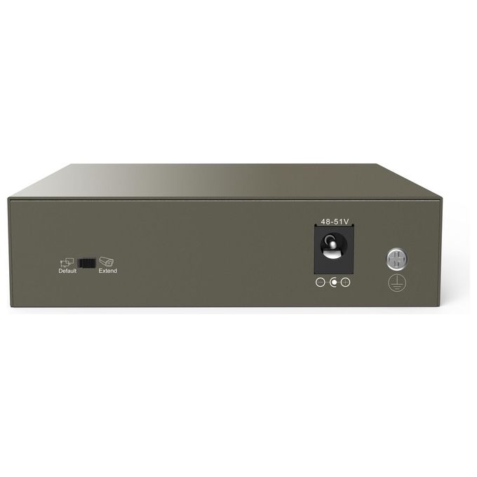 Tenda TEF1105P-4-63W Poe Switch Ethernet 5-Port 10-100 Mbps Cassa in Metallo