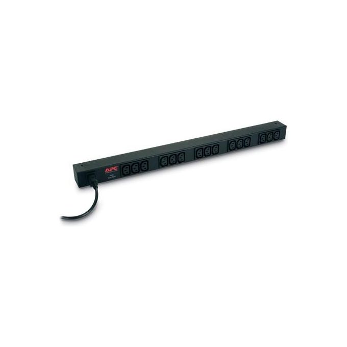 APC Basic Rack-Mount PDU Unita' distribuzione alimentazione ( montabile in rack ) 208-230 V c.a. V 2.3 kW 15 Connettori uscita per P-N: SU2200RMI3U.1, SUA2200RMXLI3U, SUA3000I, SUA3000R2IX322, SUA750IX38, SURT3000XLI-S