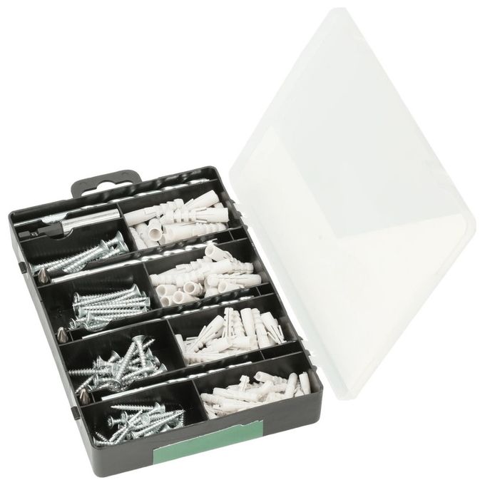 Bosch  Set Completo per Fissaggio 173 Pezzi 4 Punte
