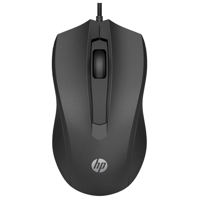 HP 105 Black Wired Mouse Usb