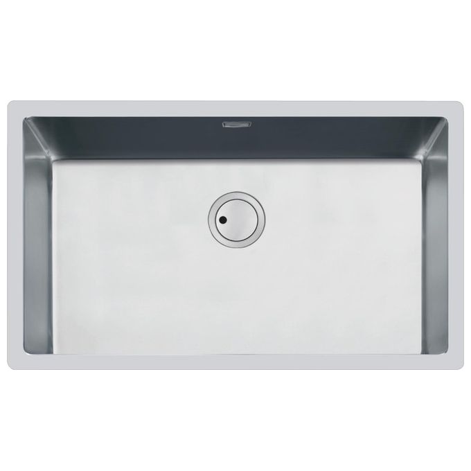 Foster 3357 050 S4001 Lavello Acciaio Inox Satinato da incasso Filotop 1 Vasca 75x44cm
