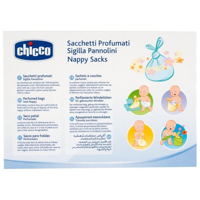 Chicco Sacchetti Profumati Sigilla Pannolini