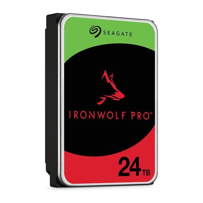 Seagate IronWolf Pro ST24000NT002 HDD 24Tb Interno 3.5'' SATA 6Gb-s 7200 rpm buffer: 512Mb