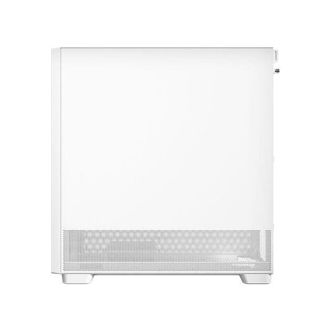 Antec Flux Wood White 5 Ventole Pwm Incluse Pannello Frontale ad Alto Flusso d'aria con Legno di Betulla Type-C Radiatore da 420mm e Supporto per Scheda Madre con Connessione Posteriore