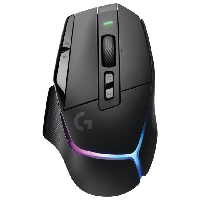 Logitech G G502 X PLUS Mouse Gaming Wireless LIGHTSPEED RGB - Mouse Ottico con Switch Ibridi LIGHTFORCE, LIGHTSYNC RGB, Sensore per Gaming HERO 25K, Compatibile con PC - macOS-Windows - Nero