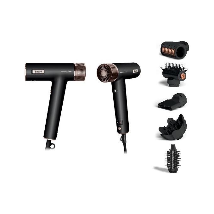 Shark SpeedStyle Pro Asciugacapelli Styler 1750W 5 Accessori Nero
