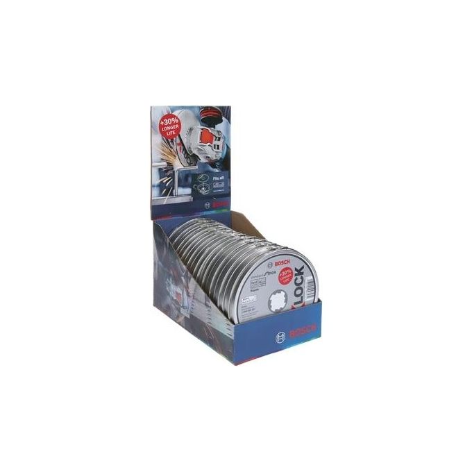 Bosch X-Lock Mola Da Taglio Dritta Standard Set 10X125X1Mm Inox