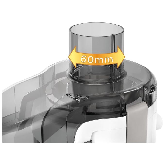 Moulinex JU370110 Frutelia Plus centrifuga 2 Velocita' 350W Bianco - Yeppon