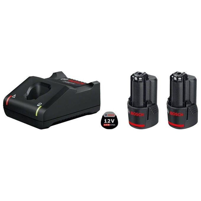 Bosch Set Starter 2 x GBA 12V 2.0Ah + Gal 12V-40 Professional