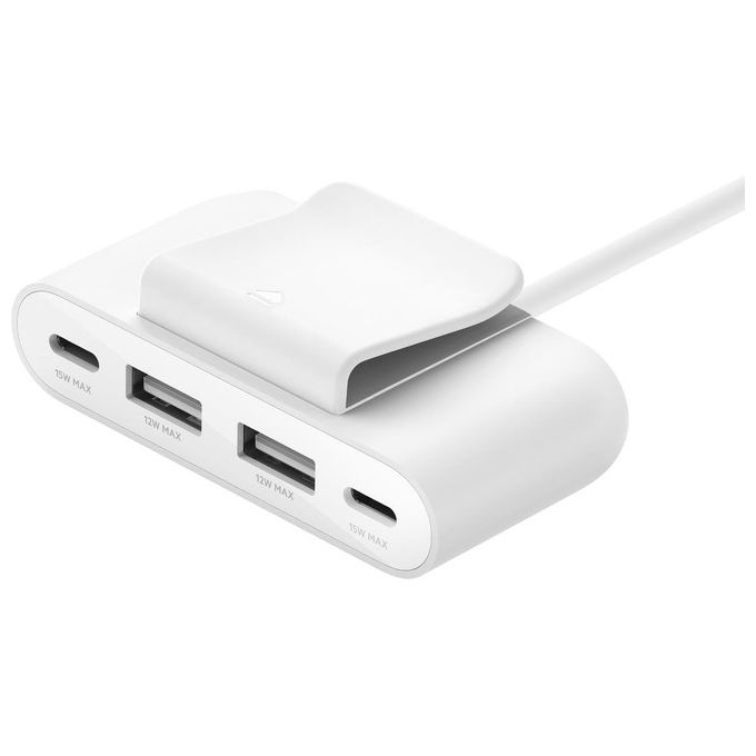 Belkin 4-Port-USB Splitter 2mKab 2xUSB-C-2xUSB-A