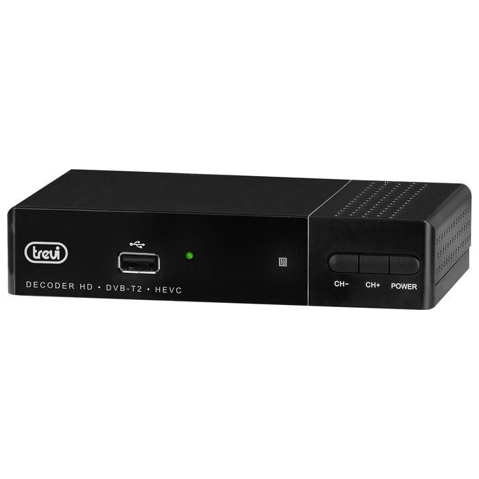 Trevi HE 3377 T2 Decoder Digitale Terrestre DVBT-T2 HD HEVC