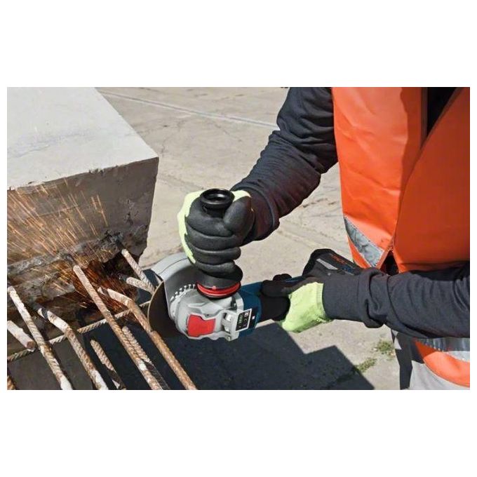 Bosch GWX 18V -10 SC Smerigliatrice Angolare Batteria Senza Batteria 18V X-Lock Connessa Disco 125mm L-BOXX