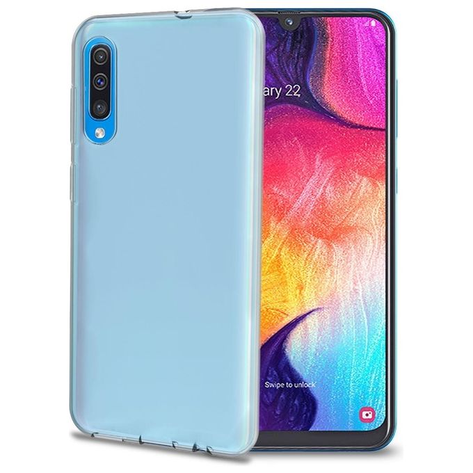 Celly Cover Gel Skin per Samsung Galaxy A50 Nero