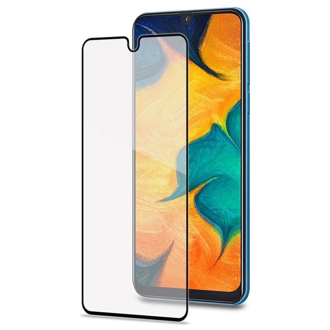 Celly Full Glass per Samsung Galaxy A40 Nero