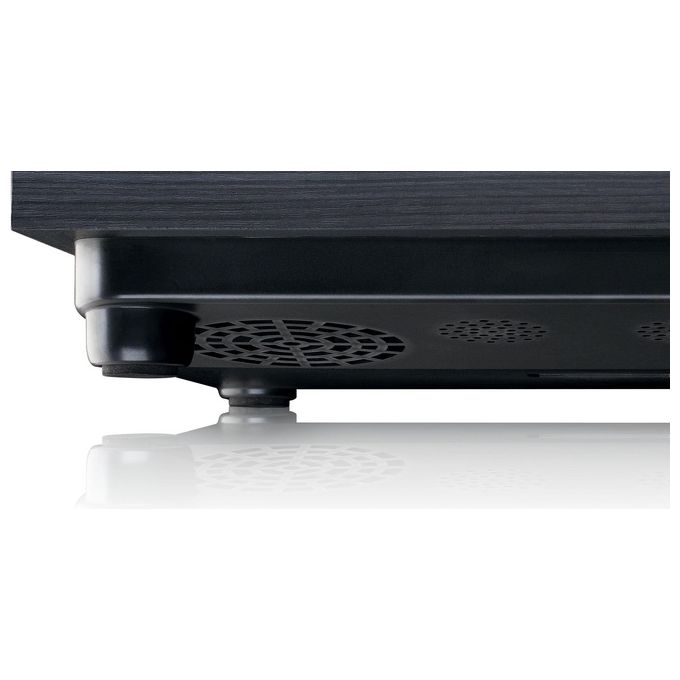 Lenco Giradischi Ls-10 3 Velocita' Diffusore Stereo con Coperchio Nero