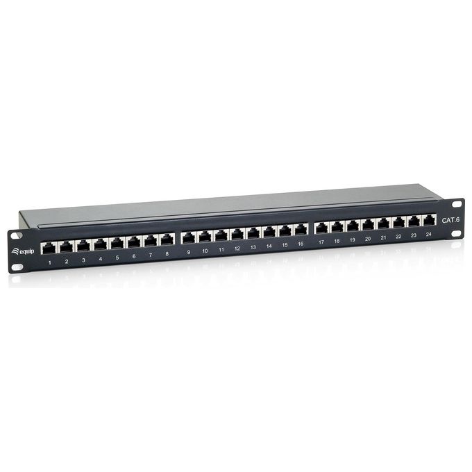 Equip Patch Panel 24 Porte Cat.6 19 1u Scher